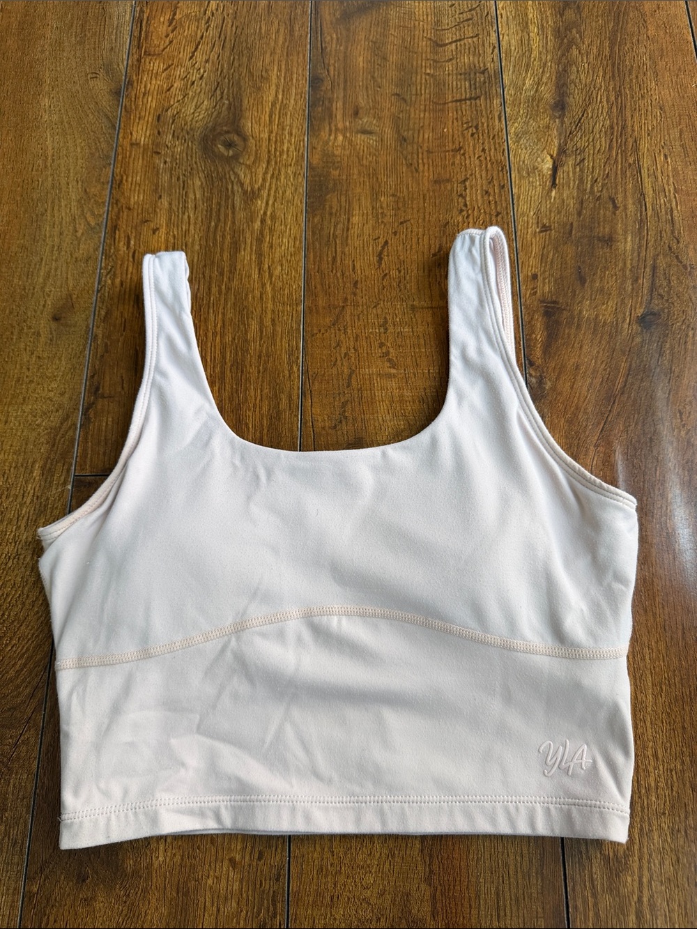 YoungLA Blush Scoop Crop Sports Bra
